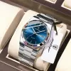 POEDAGAR 930 Luxury Watch For Man Water resistant Luminous Date Week Stainless Steel Watch Men Watch Casual Quartz Men’s Watches