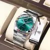 POEDAGAR 930 Luxury Watch For Man Water resistant Luminous Date Week Stainless Steel Watch Men Watch Casual Quartz Men’s Watches
